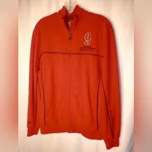 *Oakley Team ASE Performance Racing Industry Red Zip Up Jacket Size M